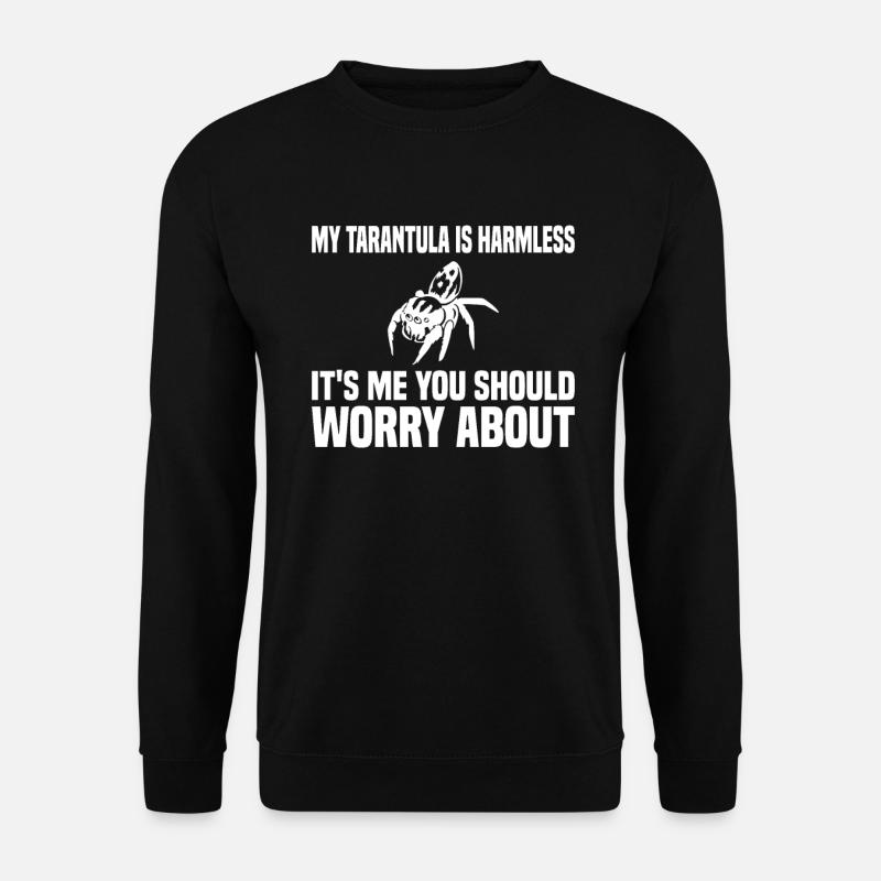 Tarantula Pet Arachnid - Unisex Sweatshirt - black