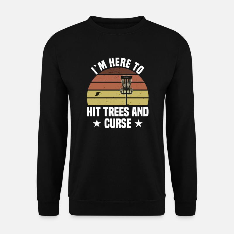 Frisbeegolf Disc Golf - Unisex Sweatshirt - black