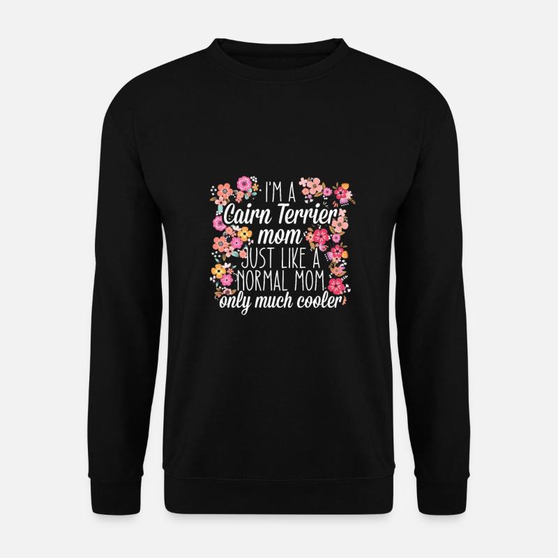 Cairn Terrier Mom - Unisex Sweatshirt - black