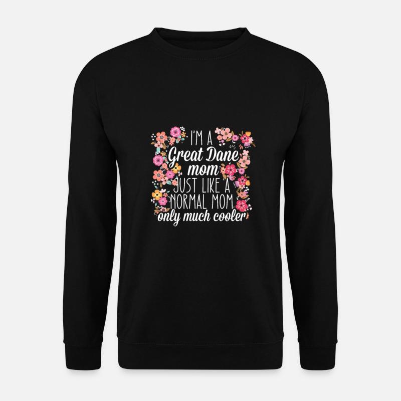 Great Dane Mom - Unisex Sweatshirt - black