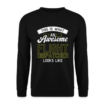 Emergency call control center operations center humor - Unisex Sweatshirt - black - Front - Alina (178cm) & Michal (187cm)