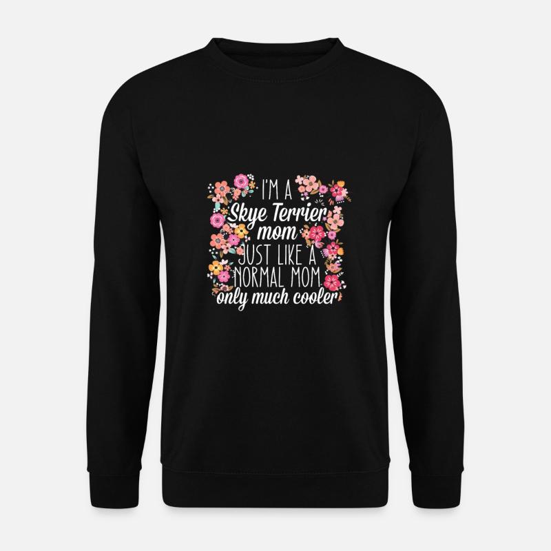 Skye Terrier Mom - Unisex Sweatshirt - black