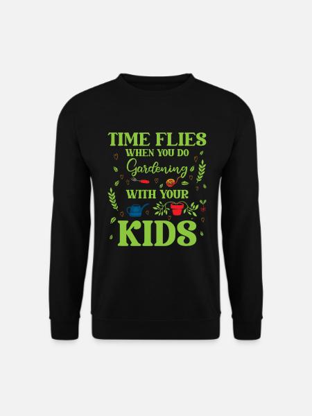 Hobbygärtner Garten Mutter Gärtnerische Mama - Unisex Pullover - Schwarz
