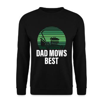 Hobby Gardener Garden Funny Gardening Father - Unisex Sweatshirt - black - Front - Alina (178cm) & Michal (187cm)