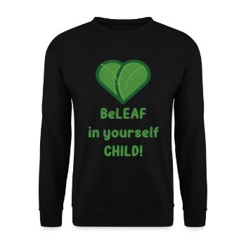 Hobby Jardinier Jardin Enfant Jardinage Père - Sweat-shirt Unisexe - noir - Devant - Alina (178cm) & Michal (187cm)