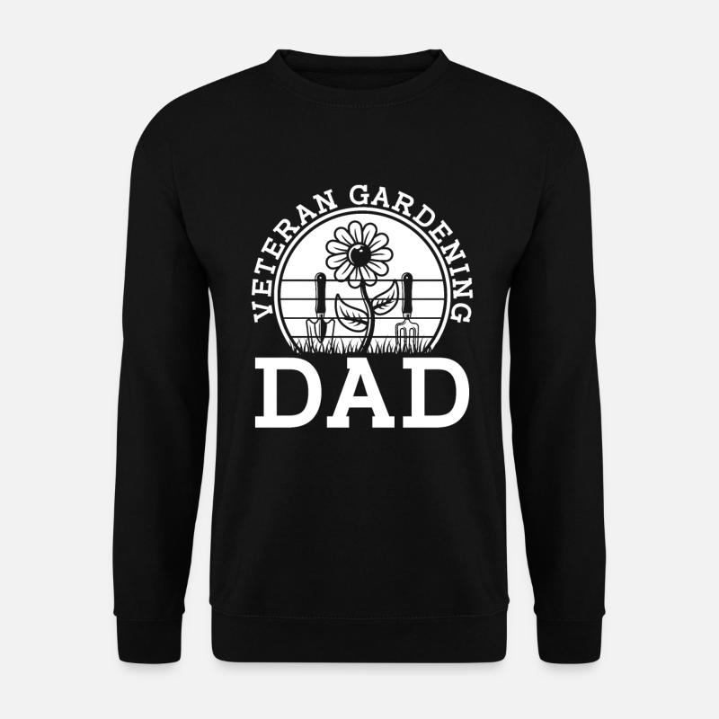 Hobbygärtner Garten Gänseblümchen - Unisex Pullover - Schwarz