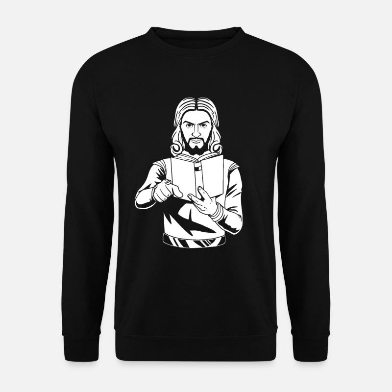 Christ Christianity - Unisex Sweatshirt - black