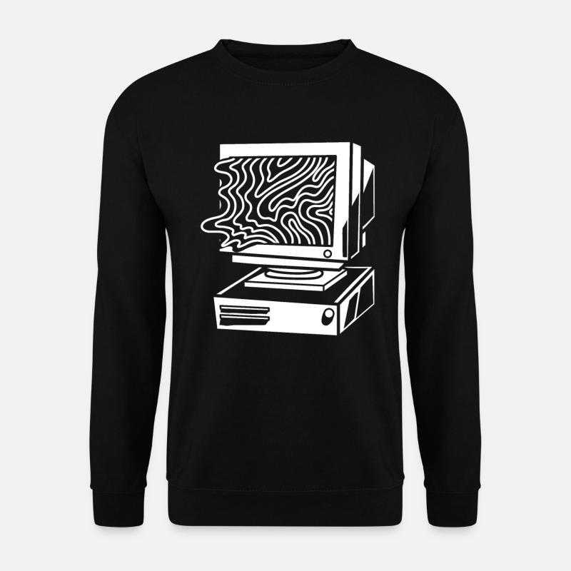 Developer Coder Programmer Computer - Unisex Sweatshirt - black