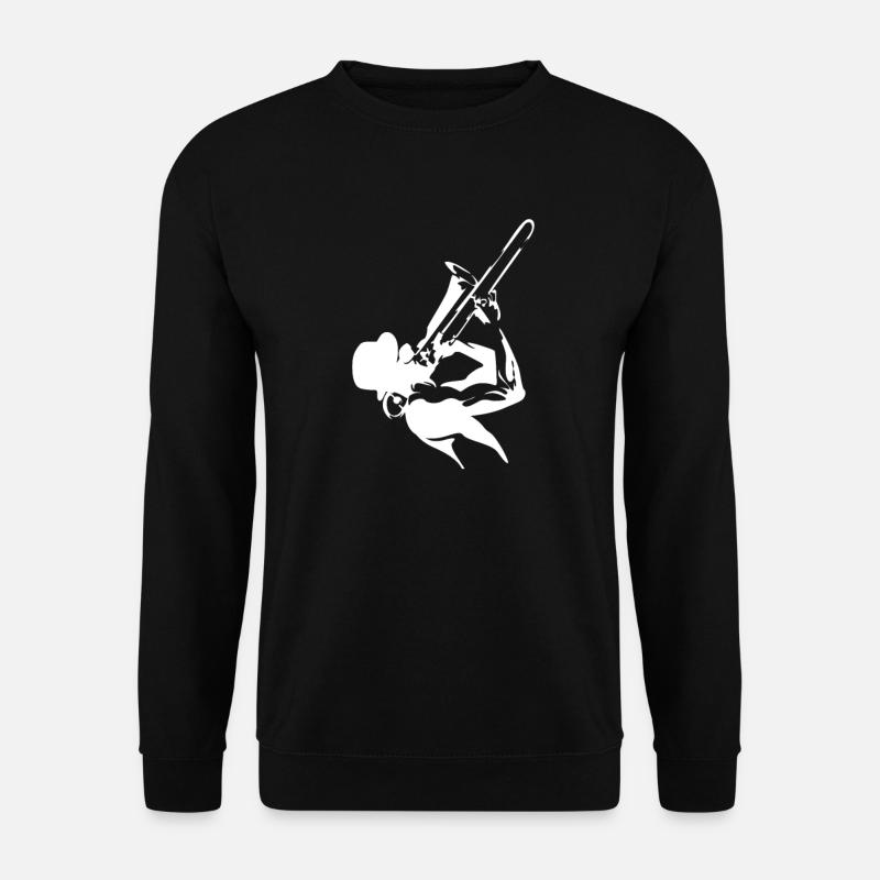 Trombone de peloton musical - Sweat-shirt Unisexe - noir