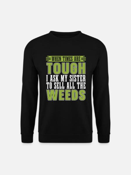 Hobby Gardener Garden Funny - Unisex Sweatshirt - black