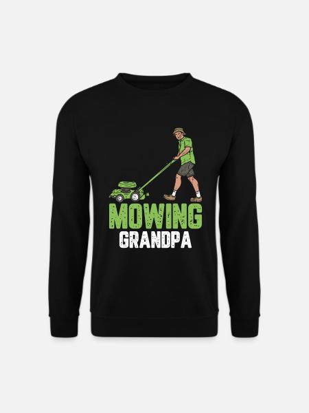 Hobbygärtner Garten Großvater Gärtnerischer Opa - Unisex Pullover - Schwarz