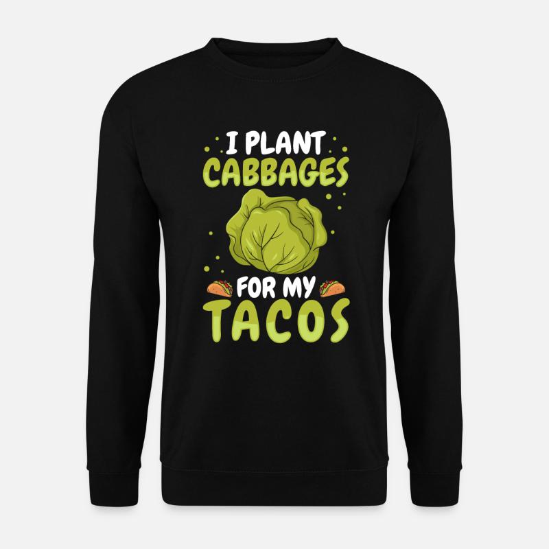 Hobby Gardener Garden Cabbage - Sweat-shirt Unisexe - noir