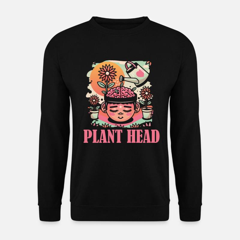 Hobbygärtner Garten Anlage Gartenkatze - Unisex Pullover - Schwarz