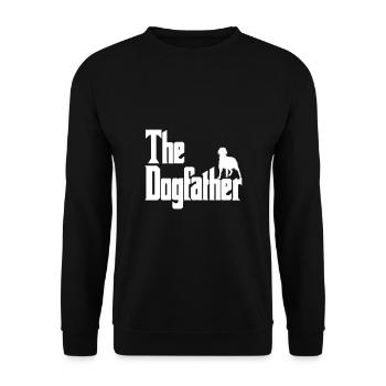 Le Dogfather Gordon Setter - Sweat-shirt Unisexe - noir - Devant - Alina (178cm) & Michal (187cm)