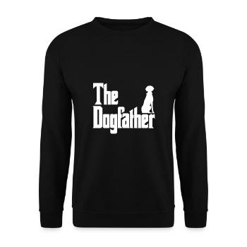 Le Dogfather Magyar Vizsla - Sweat-shirt Unisexe - noir - Devant - Alina (178cm) & Michal (187cm)