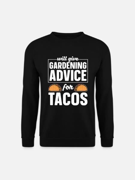Hobby Gardener Garden Funny - Unisex Sweatshirt - black