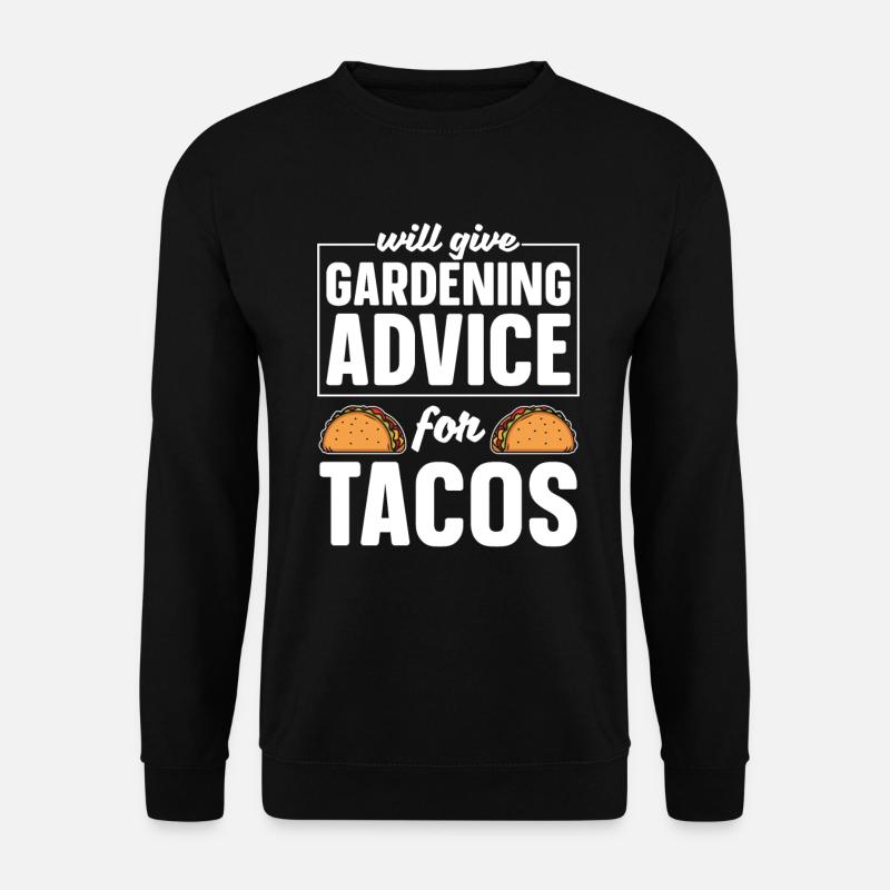 Hobbygärtner Garten Witzig - Unisex Pullover - Schwarz