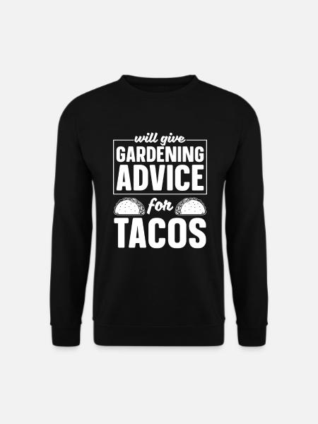 Hobby Gardener Garden Funny - Unisex Sweatshirt - black