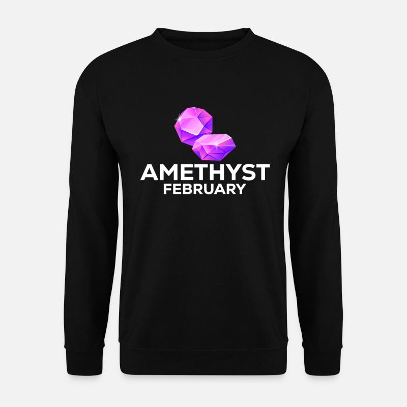 Edelsteine - Unisex Pullover - Schwarz
