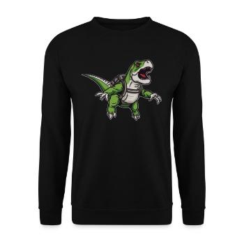 Indoor Skydiving Indoor Fallschirmspringen - Unisex Sweatshirt - black - Front - Alina (178cm) & Michal (187cm)