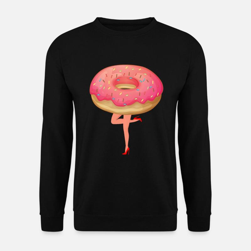 Talons de beignets - Sweat-shirt Unisexe - noir