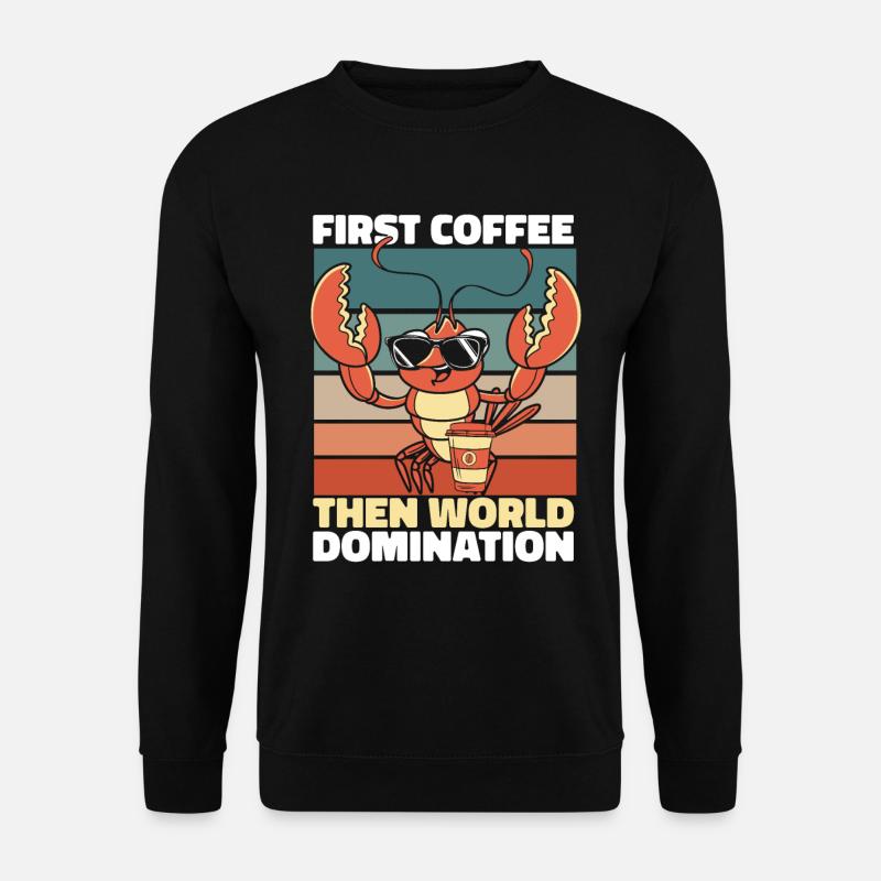 Hummer Lobster - Unisex Sweatshirt - black