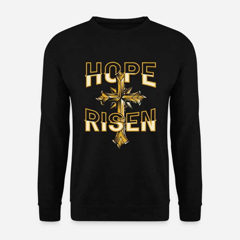Christ Christentum - Unisex Pullover - Schwarz