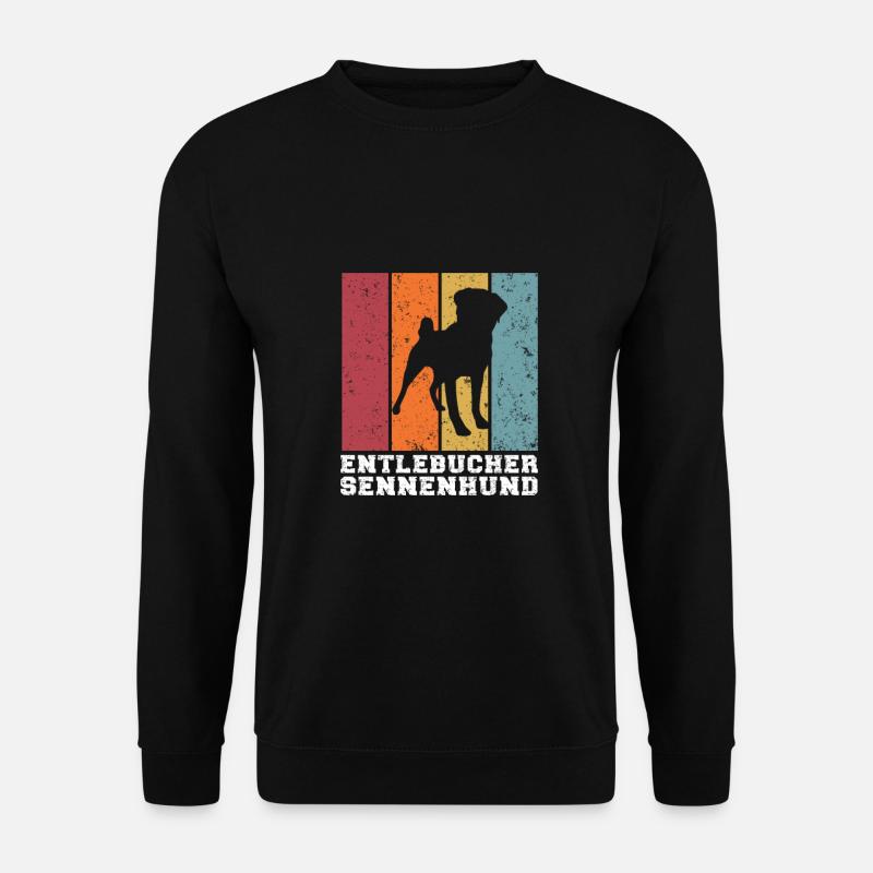 Entlebucher Sennenhund - Unisex Pullover - Schwarz