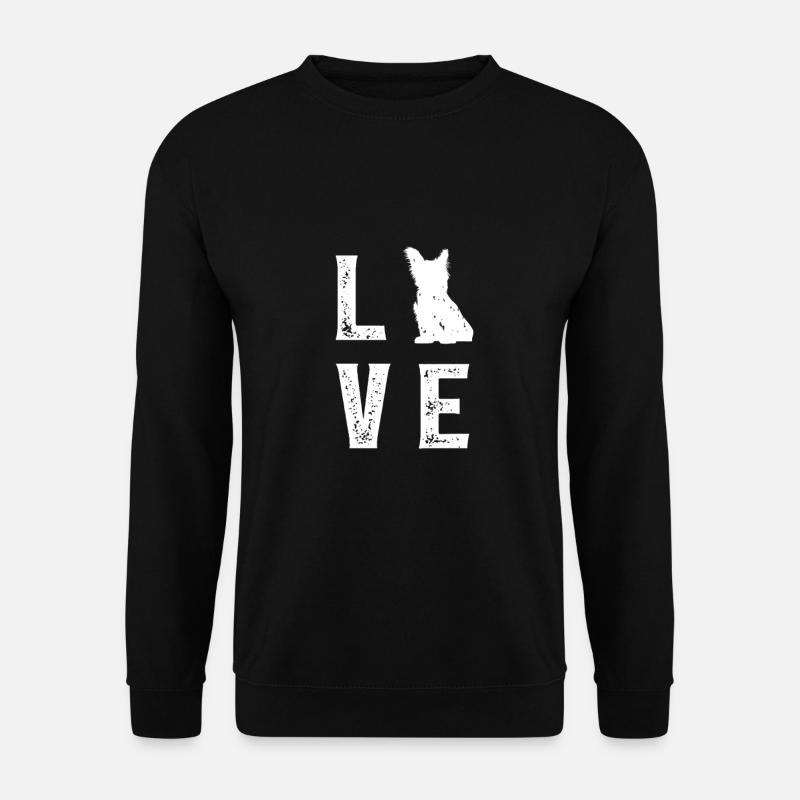 Skye Terrier Love - Unisex Sweatshirt - black