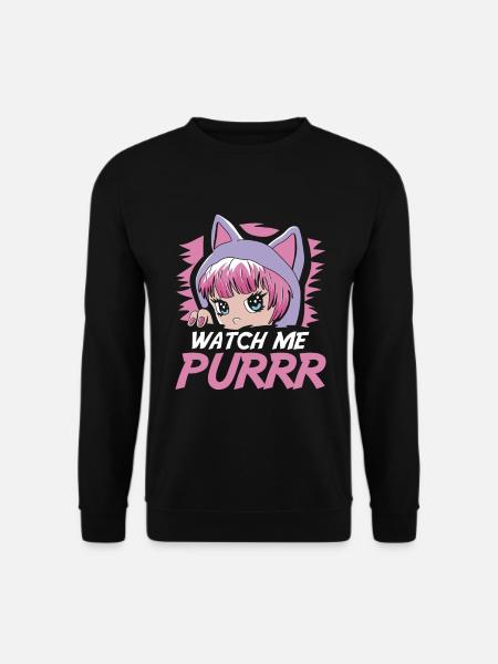 Furry Fandom Fursuits Mignon - Sweat-shirt Unisexe - noir