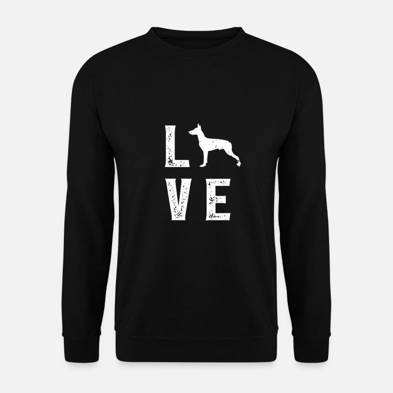 Xoloitzcuintle Love - Unisex Sweatshirt - black