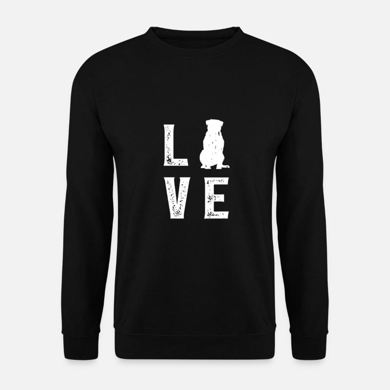 Rottweiler Love - Unisex Sweatshirt - black