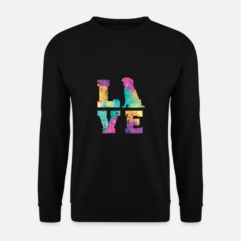 Hovawart Love - Unisex Pullover - Schwarz