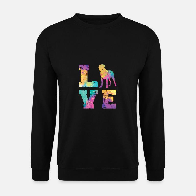Boerboel Love - Unisex Pullover - Schwarz