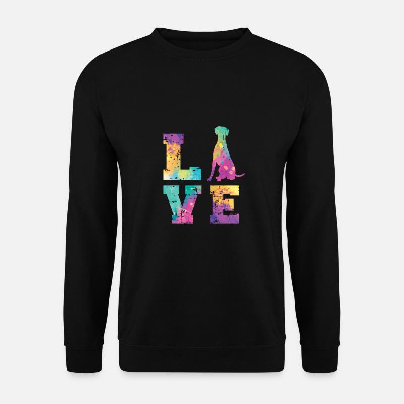 Dalmatian Love - Unisex Pullover - Schwarz