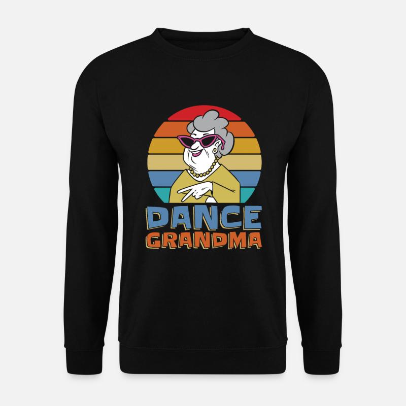 Mom Mutter Oma Tanz Mutter - Unisex Pullover - Schwarz