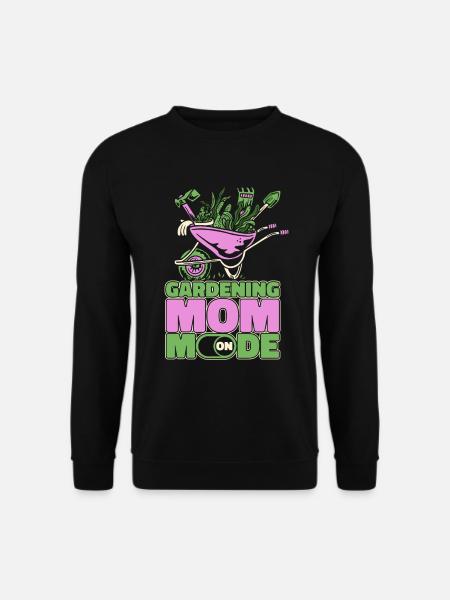 Hobby Gardener Garden Horticultural Mom - Unisex Sweatshirt - black