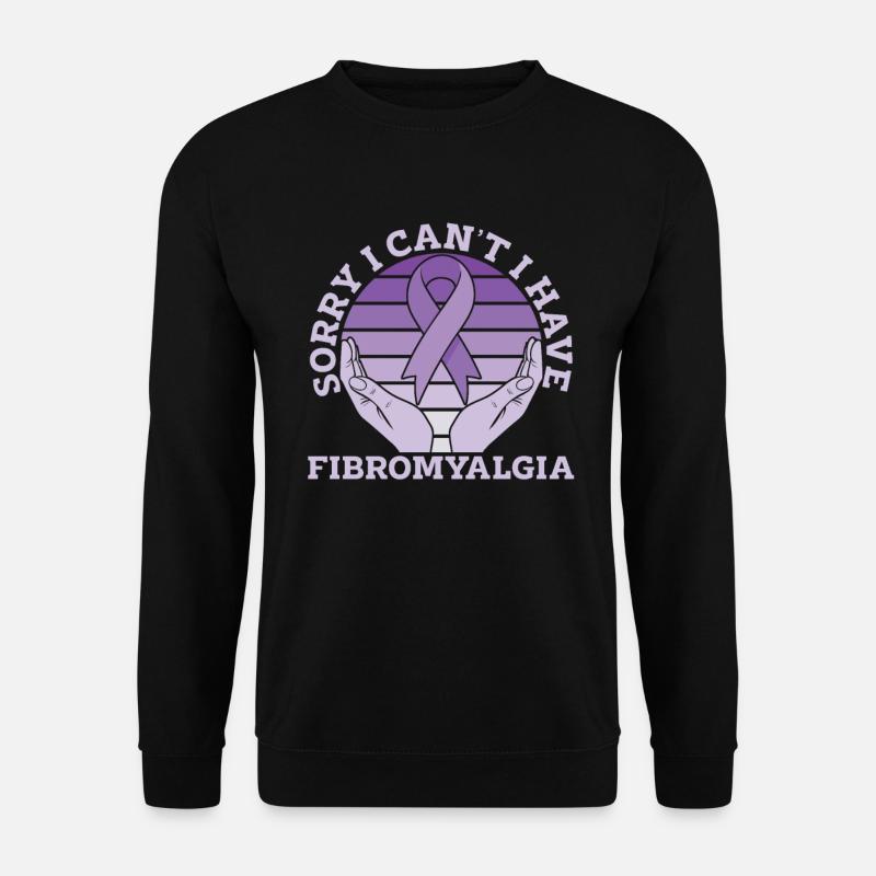 Fibromyalgie rhumatisme mains - Sweat-shirt Unisexe - noir