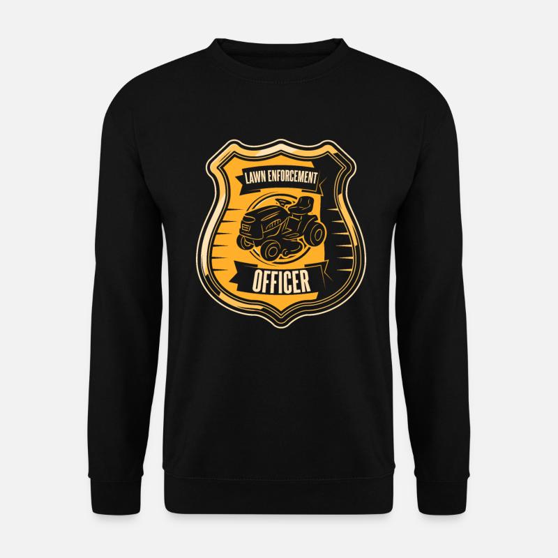 Hobbygärtner Garten Rasen Gärtnerischer Vater - Unisex Pullover - Schwarz