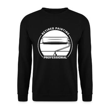 Maler Lackierer - Unisex Pullover - Schwarz - Vorne - Alina (178cm) & Michal (187cm)