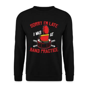 Fan Driving Train jouant Parade Pratique - Sweat-shirt Unisexe - noir - Devant - Alina (178cm) & Michal (187cm)