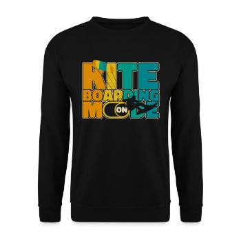Kitesurfer Kitesurfen Kiten Kitesurf - Sweat-shirt Unisexe - noir - Devant - Alina (178cm) & Michal (187cm)
