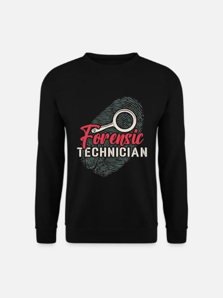 Forensic Science Forensic Technician Criminology - Unisex Pullover - Schwarz