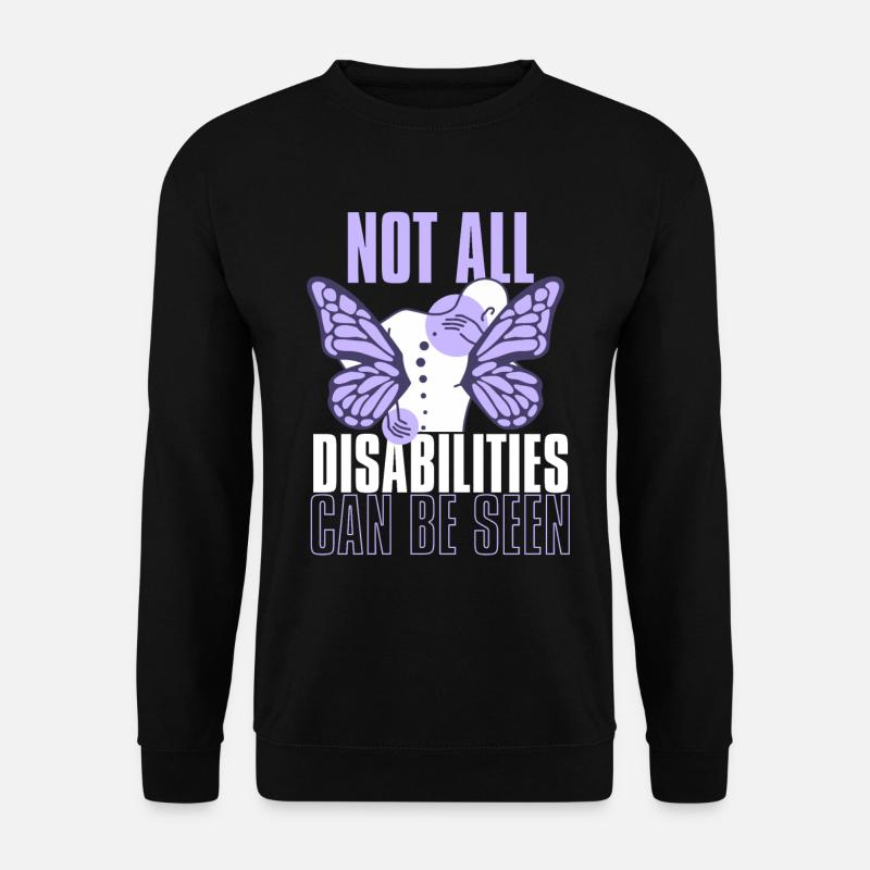 Fibromyalgia Rheumatism - Unisex Sweatshirt - black