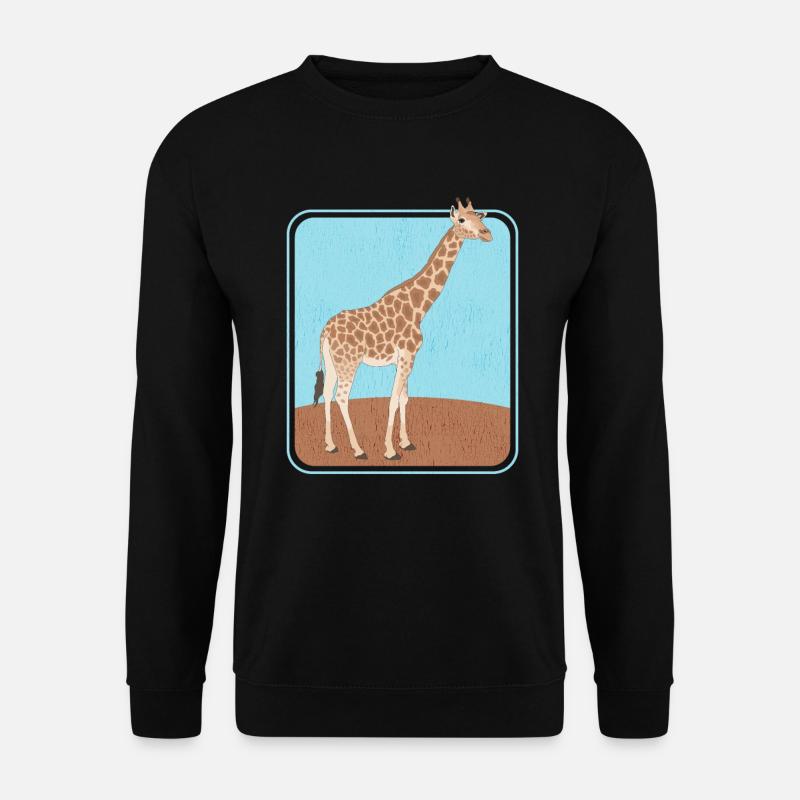 Giraffe Lover Giraffe Gift - Unisex Sweatshirt - black