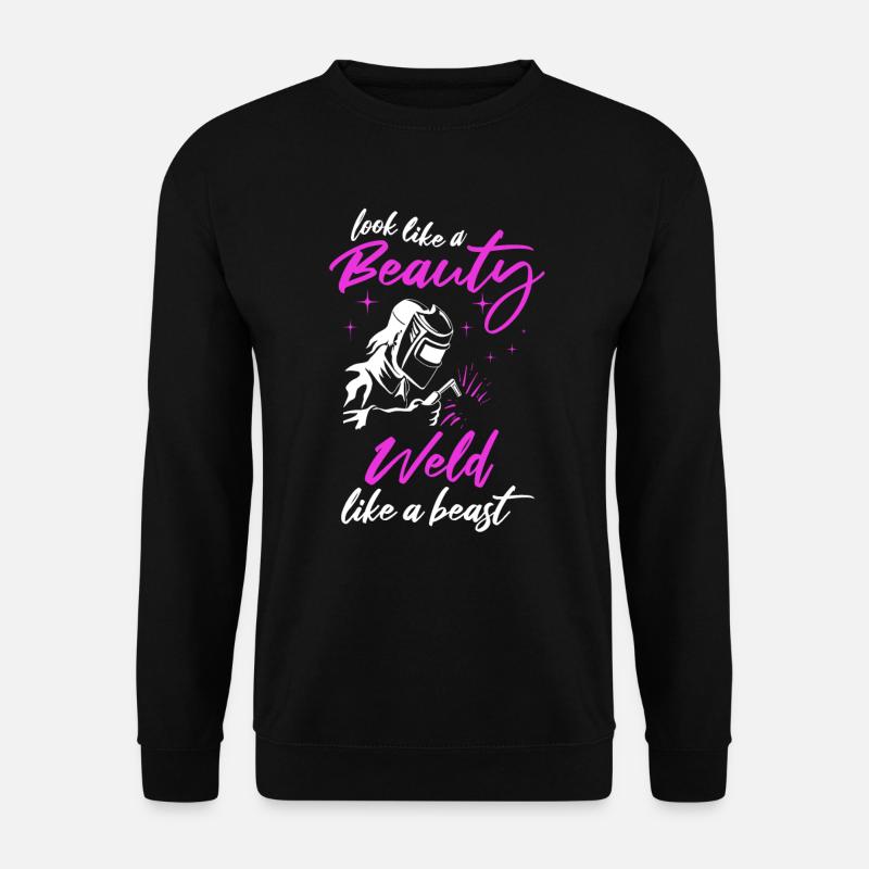 Welder Locksmith Funny - Unisex Sweatshirt - black