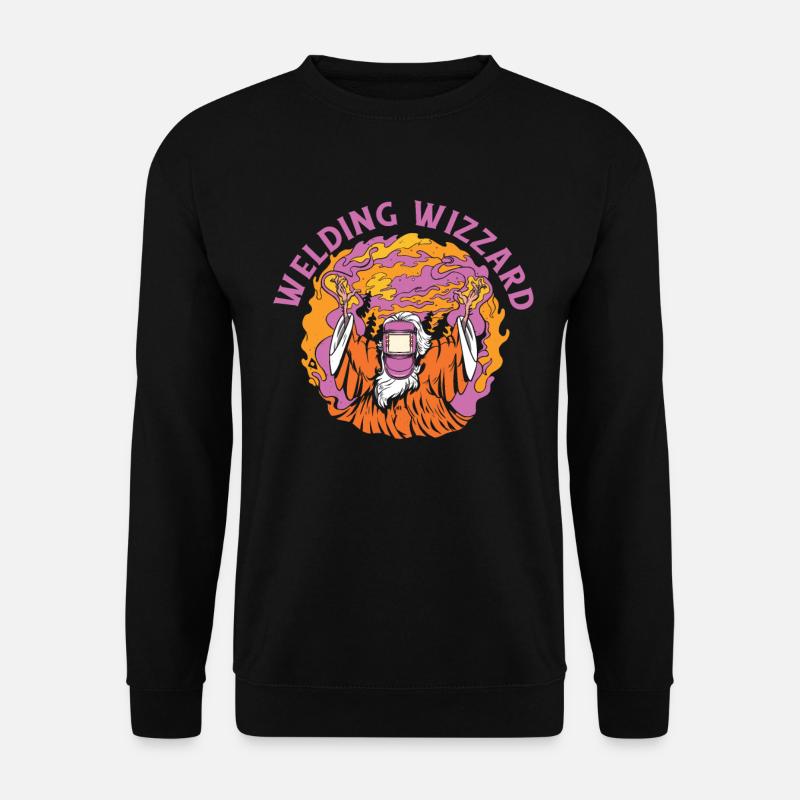 Welder, locksmith, magician - Unisex Sweatshirt - black