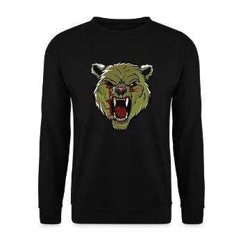 Zombie Halloween Cool - Sweat-shirt Unisexe - noir - Devant - Alina (178cm) & Michal (187cm)