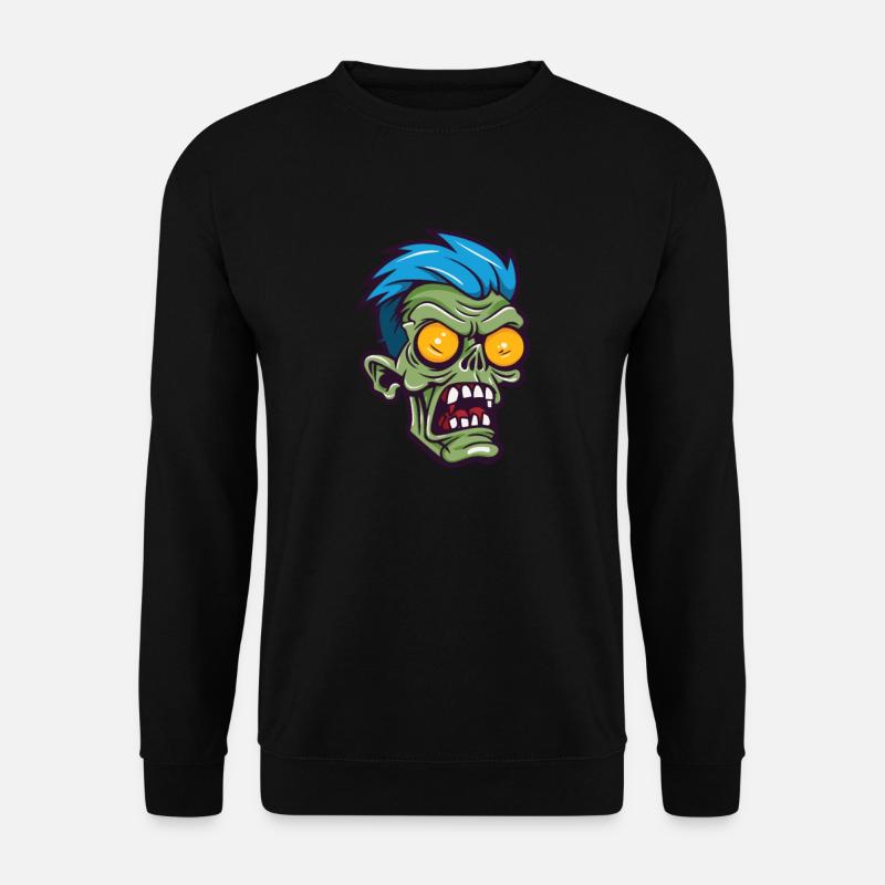 Zombie Halloween Cool - Unisex Pullover - Schwarz