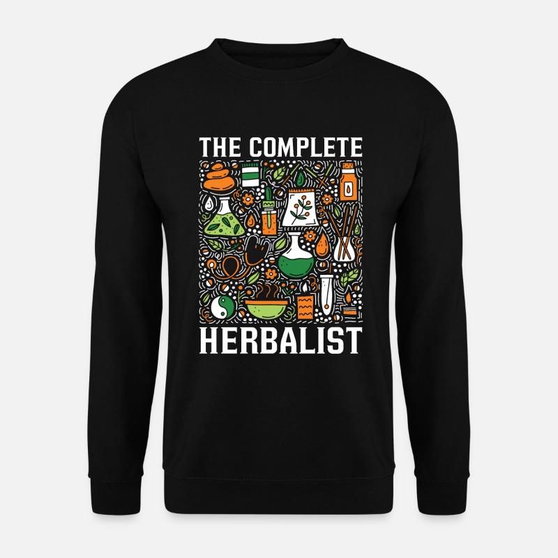 Herbalism The Complete Herbalist Herbs Herbalist - Unisex Pullover - Schwarz